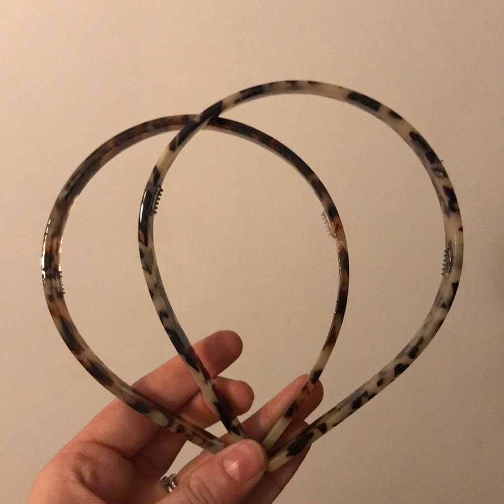 LOFT tortoise shell headbands